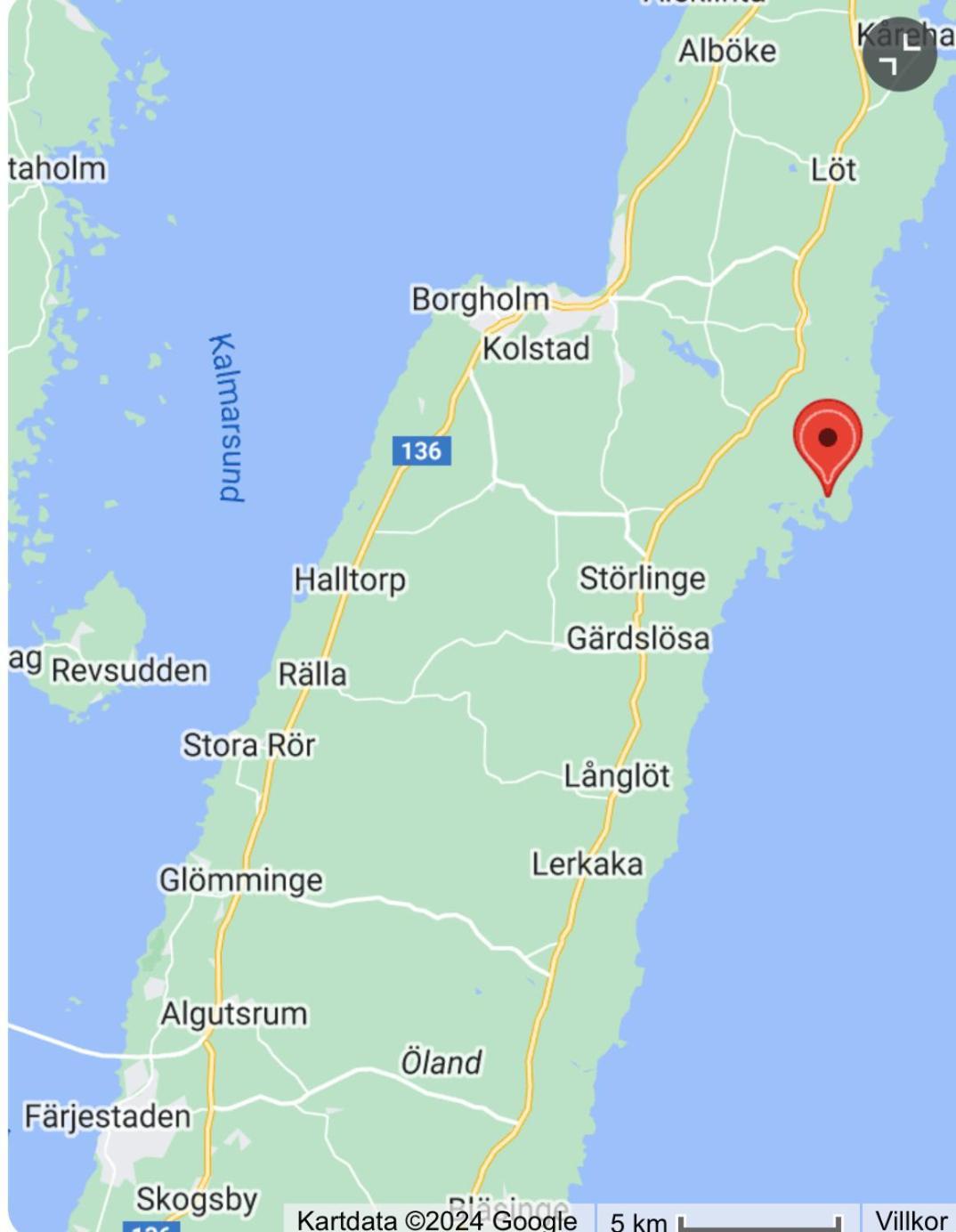 הוילה Köpingsvik Kapelludden Oestra Oeland מראה חיצוני תמונה